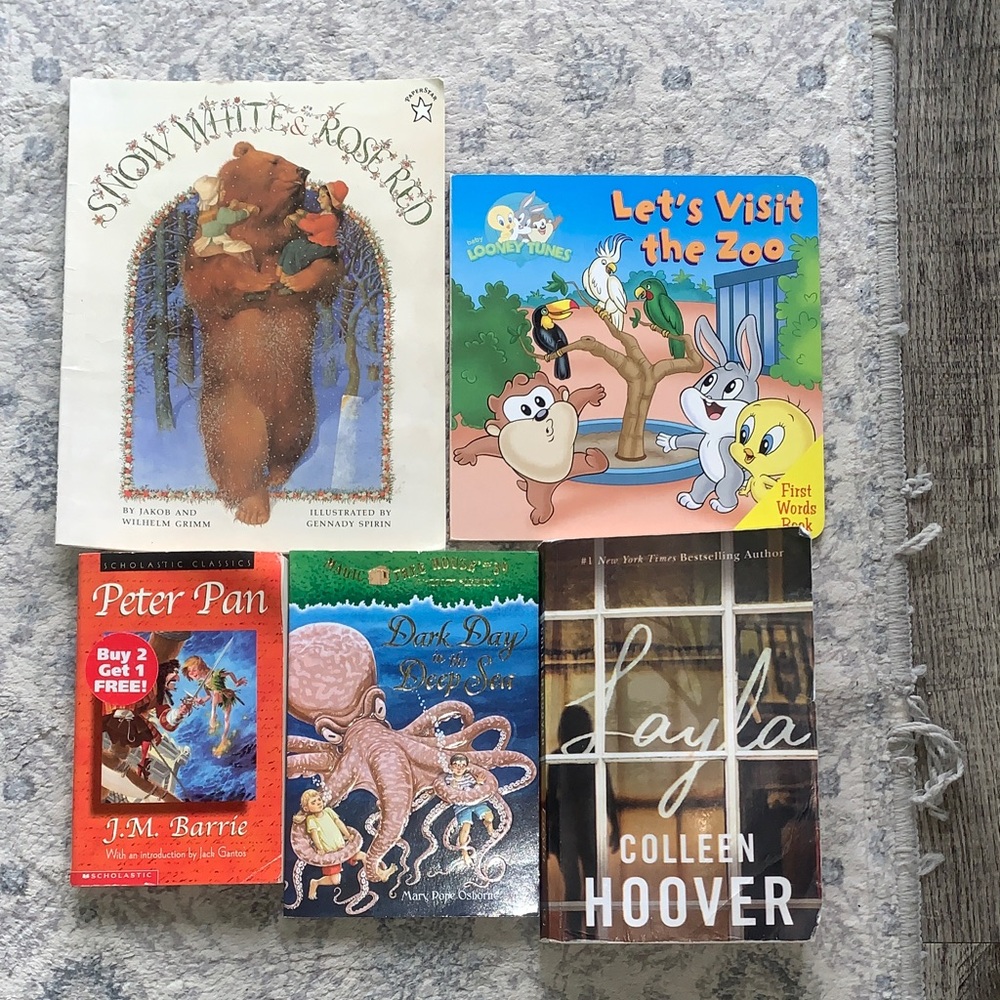 Set of 5 Books